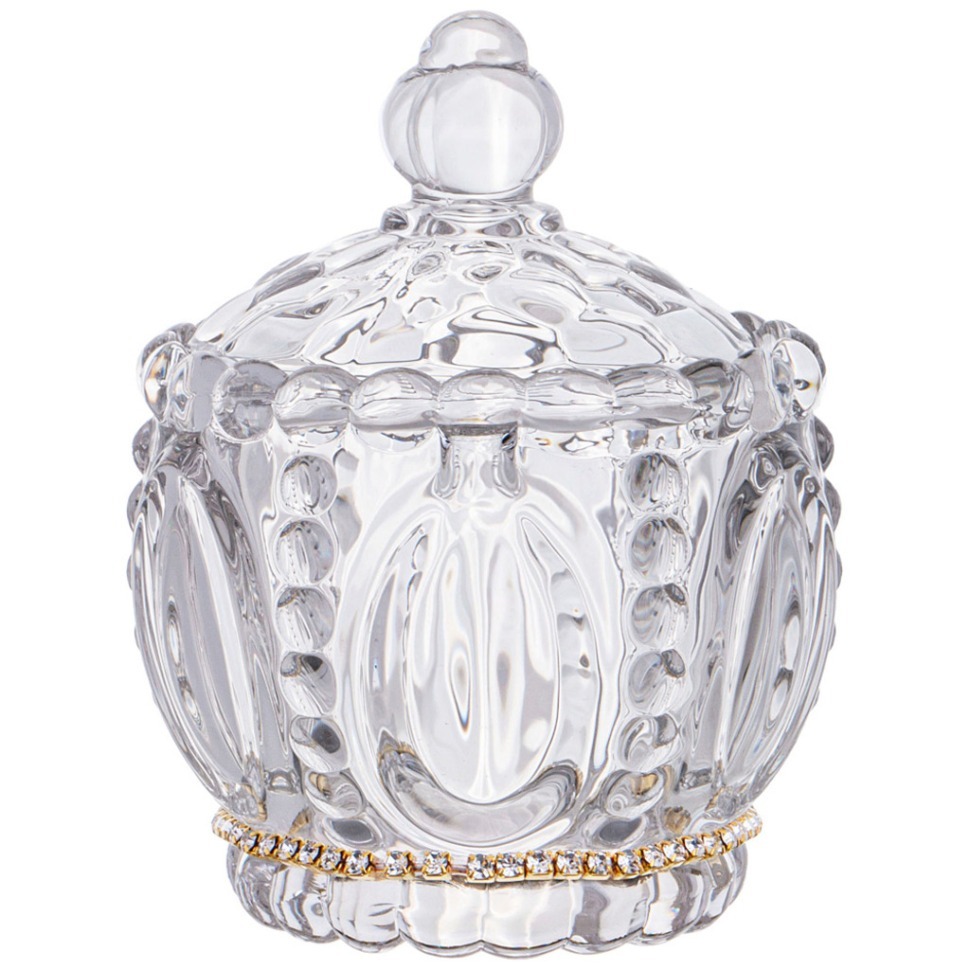 Фото Емкость для хранения lefard с крышкой princesse, 8*10,5 см (781-307)  - интернет-магазин МегаТерем в Москве