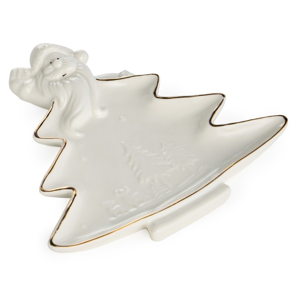 Фото Блюдо сервировочное елка 19*18*2 см Lefard (146-2190) - интернет-магазин МегаТерем в Москве