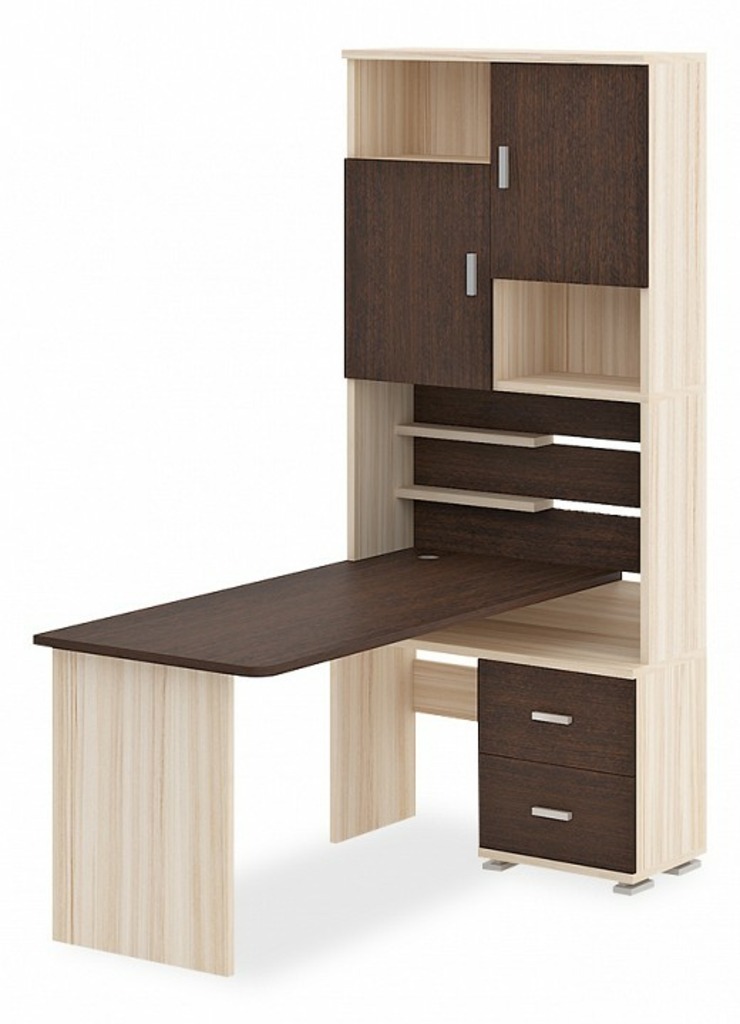 Фото Стол компьютерный Домино СР-720/160 MER_SR-720-160-KVV-PRAV - интернет-магазин МегаТерем в Москве