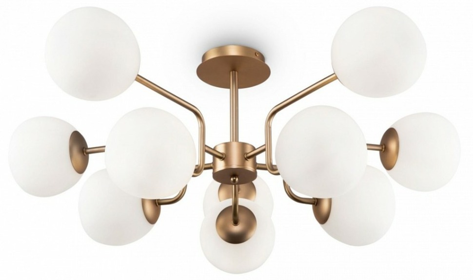 Фото Люстра на штанге Maytoni Erich MOD221PL-10G MY_MOD221PL-10G - интернет-магазин МегаТерем в Москве