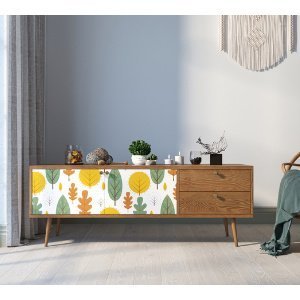 Фото Комод Berber два ящика и две дверки 30 принт арт BB27/Print_30-ET - интернет-магазин МегаТерем в Москве