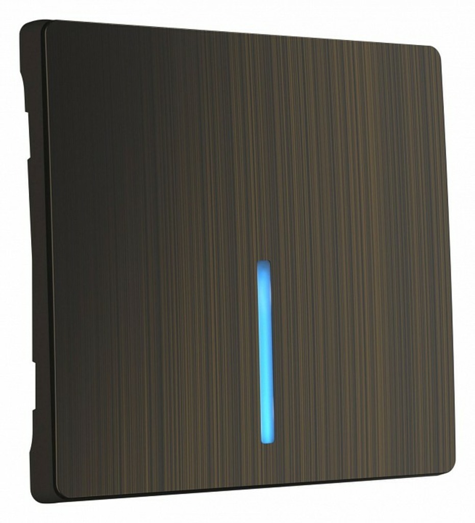 Фото Клавиши для выключателя c подсветкой Werkel бронзовый W1119112 WRK_a051068 - интернет-магазин МегаТерем в Москве