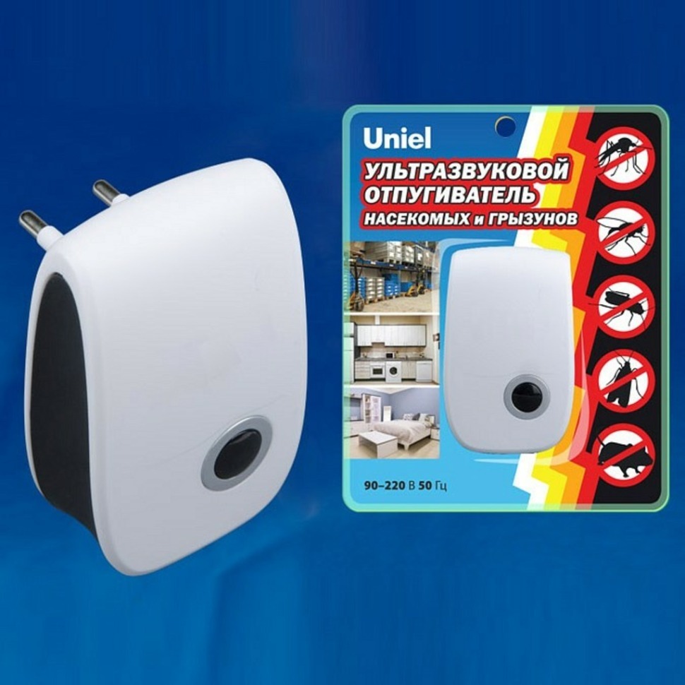 Фото Отпугиватель грызунов и насекомых Uniel UDR-E UL-00004562 UL_UL-00004562 - интернет-магазин МегаТерем в Москве