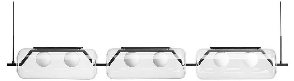 Фото Подвесной светильник Arte Lamp Geneva A2341SP-6BK AR_A2341SP-6BK - интернет-магазин МегаТерем в Москве