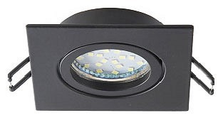 Фото Встраиваемый светильник Эра KL87 BK Б0054353 ER_B0054353 - интернет-магазин МегаТерем в Москве