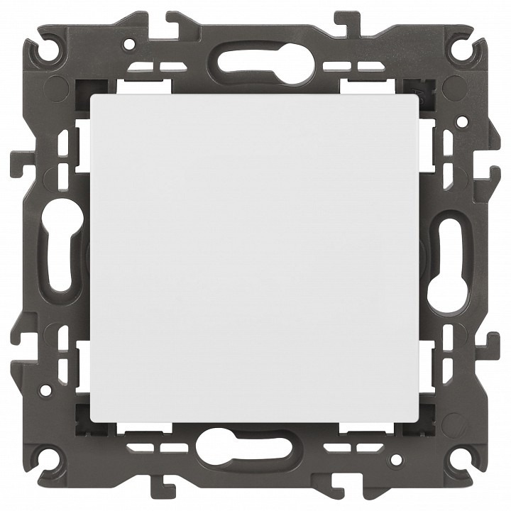 Фото Переключатель перекрестный одноклавишный без рамки Эра Эра Elegance 14-1108-01М ER_B0065805 - интернет-магазин МегаТерем в Москве