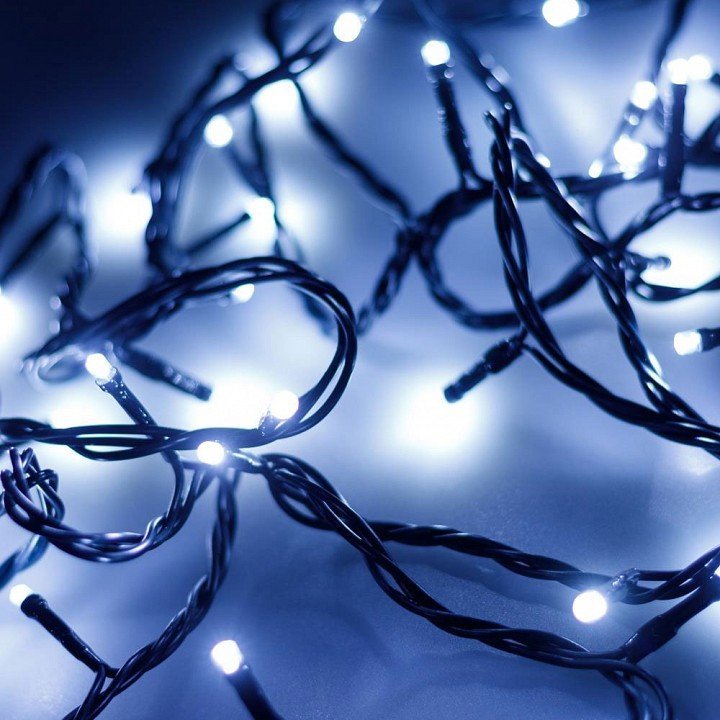 Фото Гирлянда нить [5 м] Arlight String ARD-STRING-HOME-5000-GREEN-50LED-STD WHITE (230V, 3.5W) - интернет-магазин МегаТерем в Москве