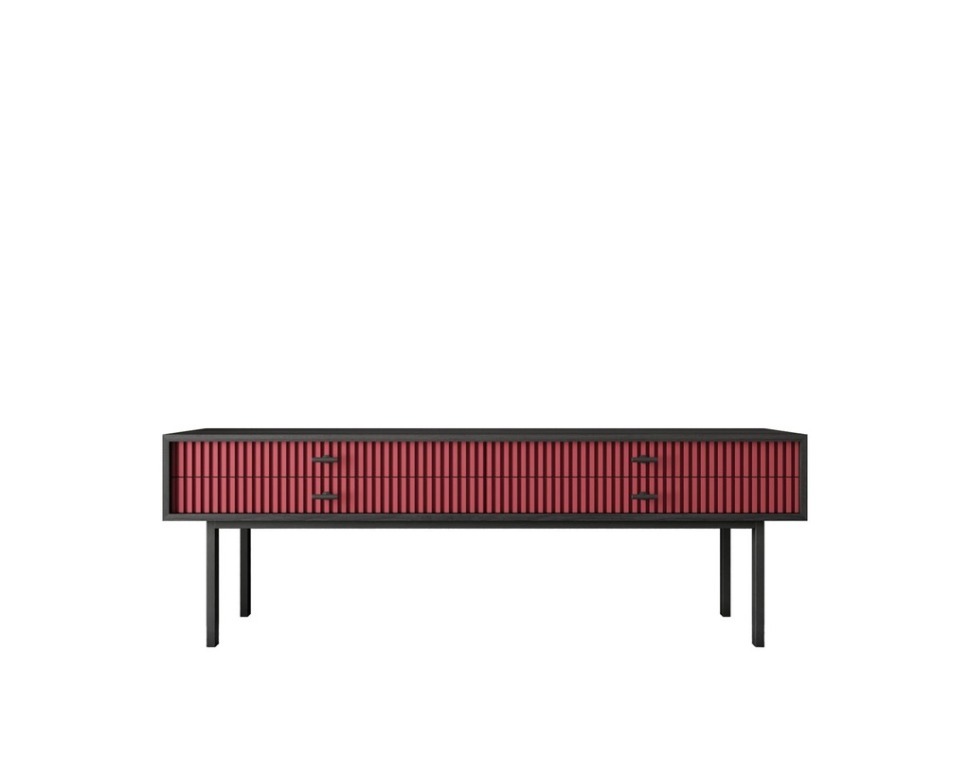 Фото Консоль с двумя ящиками Emerson арт EM23/red/L-ET - интернет-магазин МегаТерем в Москве