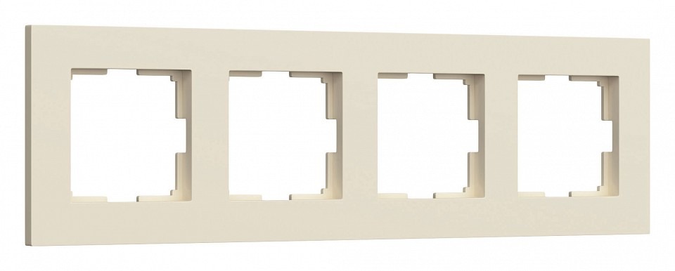 Фото Рамка на 4 поста Werkel Slab (айвори софт) W0042962 WRK_a062809 - интернет-магазин МегаТерем в Москве