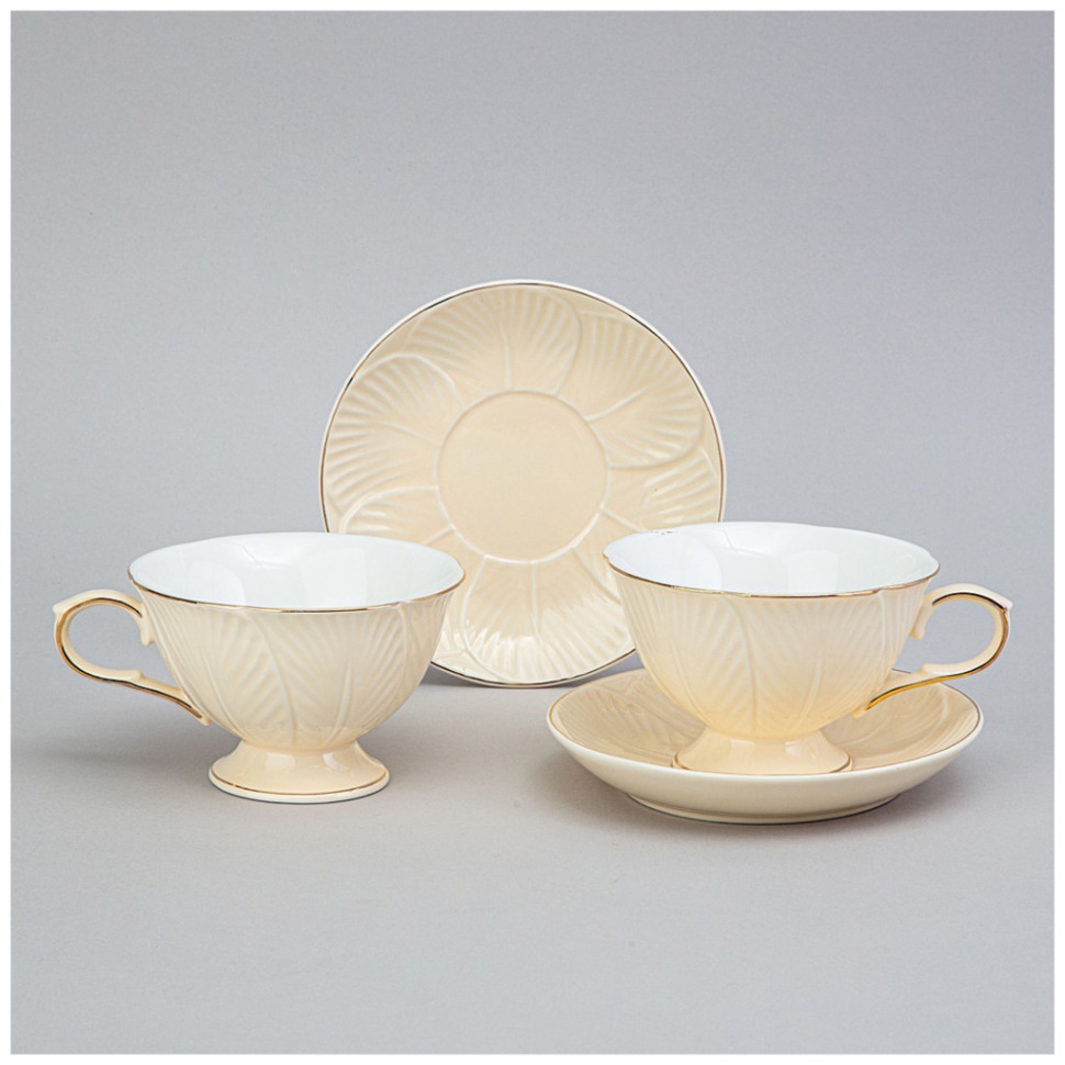 Фото Чайный набор lefard top style на 2 пер. 4 пр. 250 мл (42-553)  - интернет-магазин МегаТерем в Москве