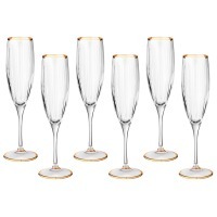 Набор бокалов для шампанского из 6 шт. 200 мл SAME (103-616)