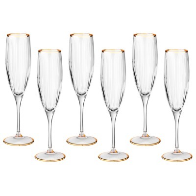 Набор бокалов для шампанского из 6 шт. 200 мл SAME (103-616)