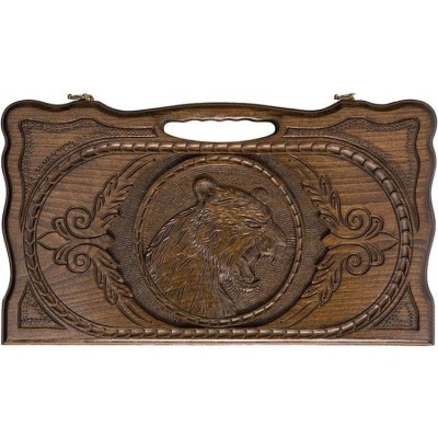 Нарды резные Тигр с ручкой ...