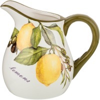 Кувшин agness "лемон три" 18*13*16,5 см 1150 мл (358-1581) 