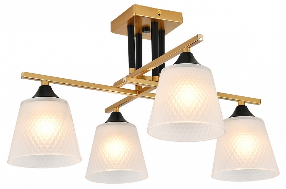 Фото Люстра на штанге Escada Deutzia 2128/4P ESC_2128_4P - интернет-магазин МегаТерем в Москве