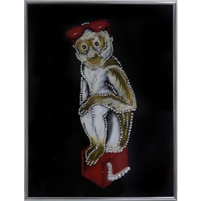 Картина Обезьяна и очки с к...