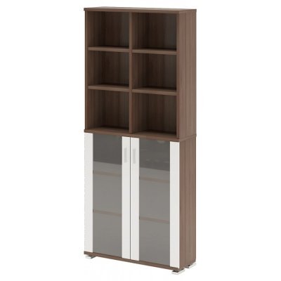 Шкаф-витрина Домино ПУ-30-4-ФС MER_PU-30-4-FS_SHBE-CH