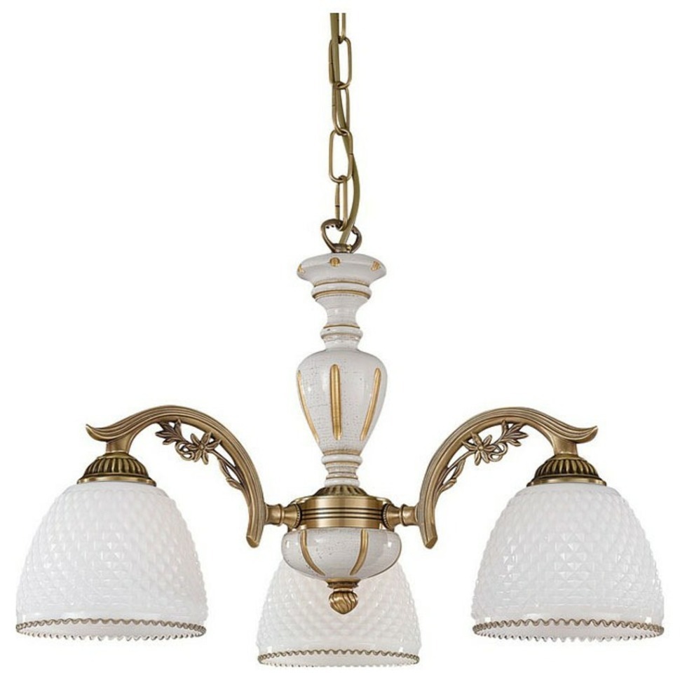 Фото Подвесная люстра Reccagni Angelo 8606 L 8606/3 RA_L_8606_3 - интернет-магазин МегаТерем в Москве