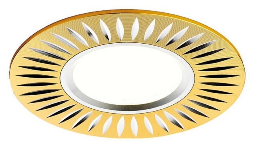 Фото Встраиваемый светильник Ambrella Light A A507 GD/AL AMBR_A507_GD_AL - интернет-магазин МегаТерем в Москве