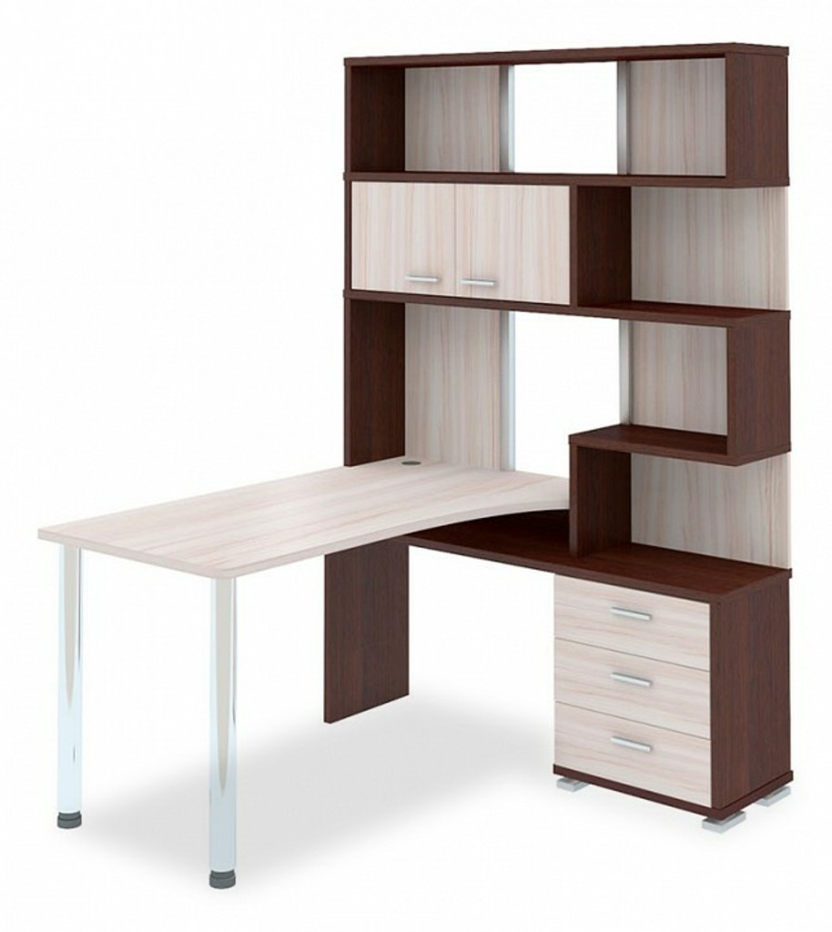 Фото Стол компьютерный Домино СР-420/130 MER_SR-420_130_VKK-PRAV - интернет-магазин МегаТерем в Москве