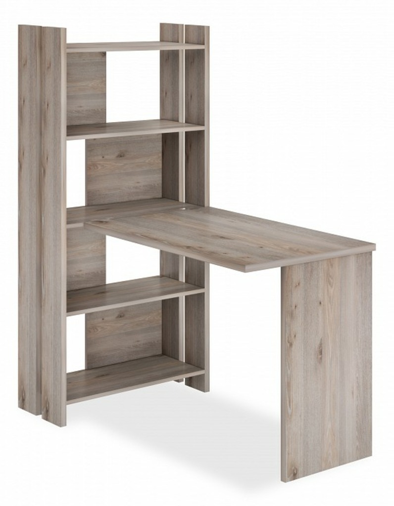 Фото Стол компьютерный Домино Лайт СТЛ-ОВ+С100Прям без тумбы MER_STL-OV-S100Pryam_bez_tumby_N - интернет-магазин МегаТерем в Москве