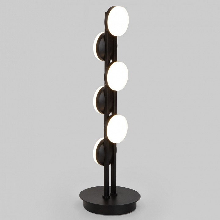 Фото Настольная лампа декоративная Eurosvet Tapioca 90332/6 черный EV_a068078 - интернет-магазин МегаТерем в Москве