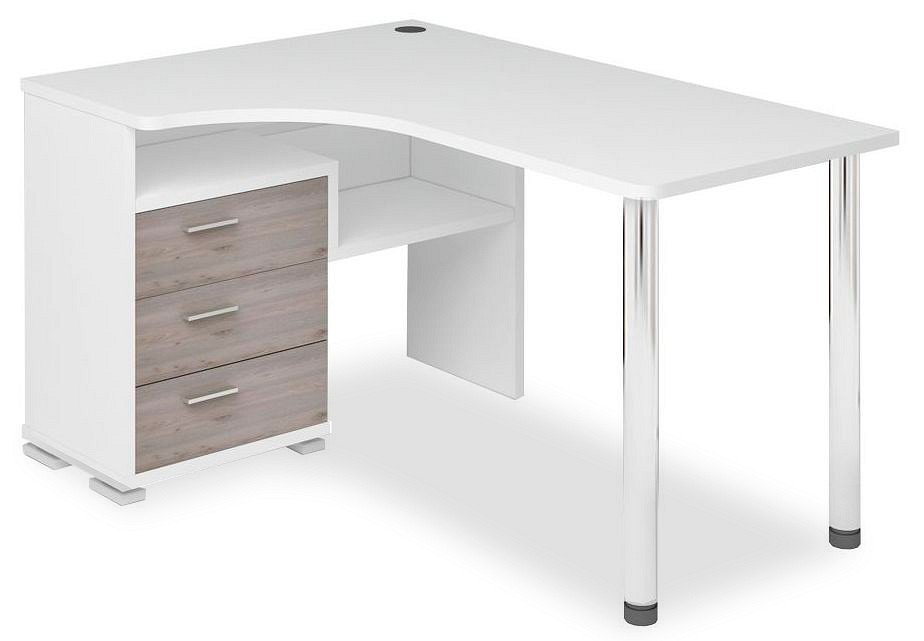 Фото Стол письменный Домино СР-132С-140 MER_SR-132S-140-BEN-LEV - интернет-магазин МегаТерем в Москве