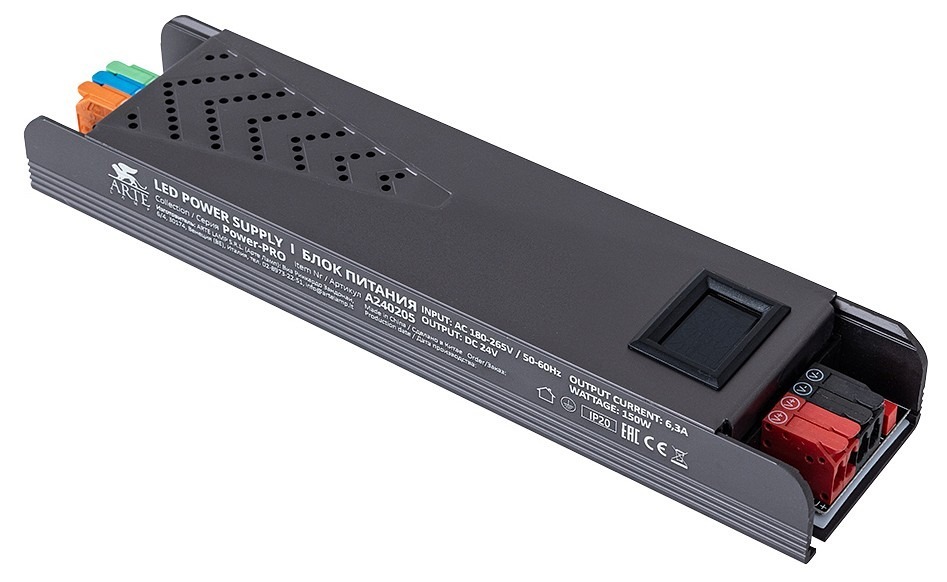 Фото Блок питания Arte Lamp Power-Pro A240205N AR_A240205N - интернет-магазин МегаТерем в Москве