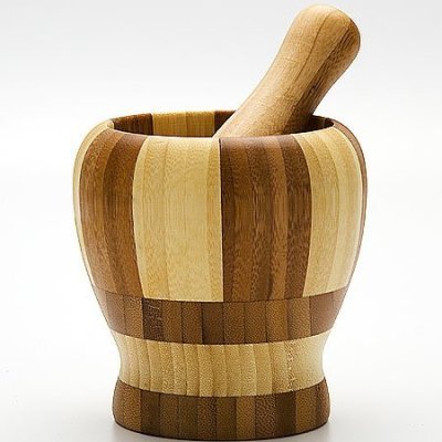 Ступка с пестиком для специй деревянная MAYER BOCH (23263)