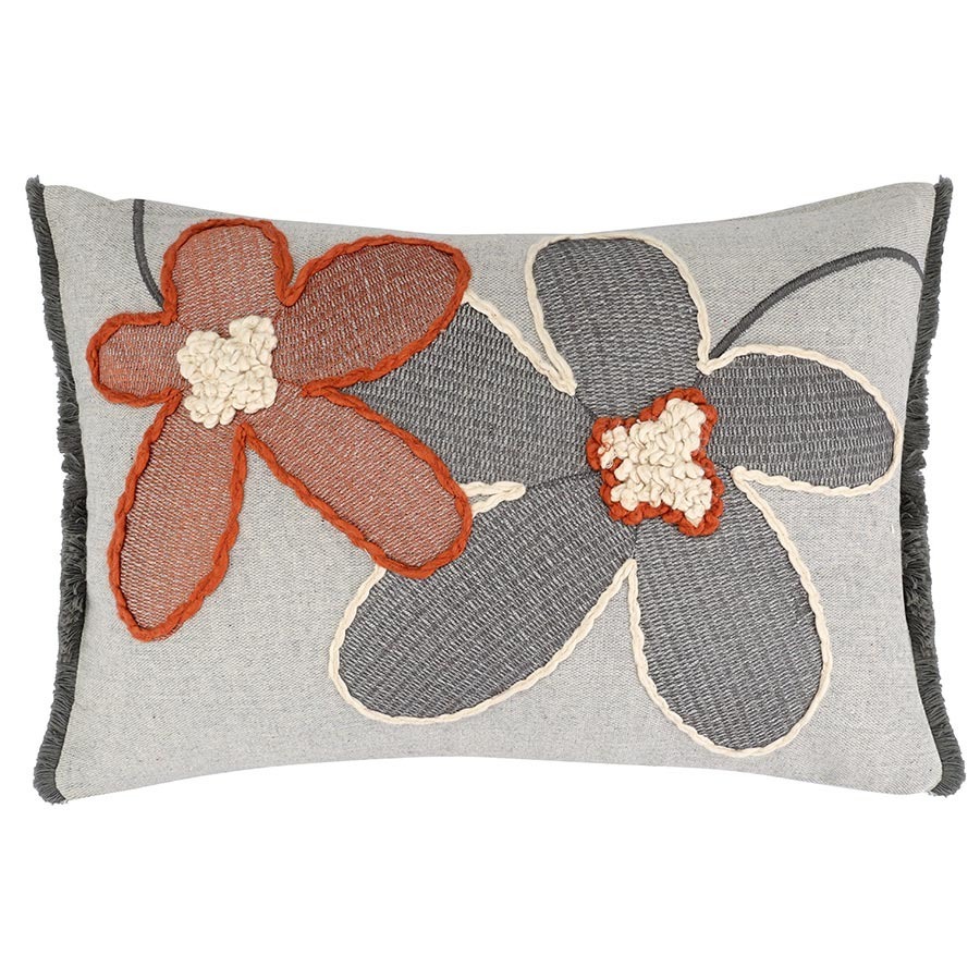 Фото Чехол на подушку stone flowers из коллекции ethnic, 30х45 см (79805) - интернет-магазин МегаТерем в Москве