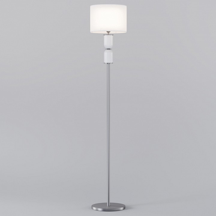 Фото Торшер Eurosvet Caprera 01154/1 никель EV_a063871 - интернет-магазин МегаТерем в Москве