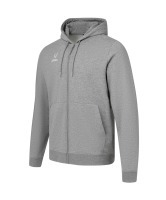 Худи на молнии JÖGEL ESSENTIAL Cotton FZ Hoodie, серый меланж, детский (2121912)