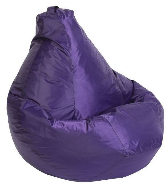 Фото Кресло-мешок Фиолетовое Оксфорд XL DRB_5000611 - интернет-магазин МегаТерем в Москве