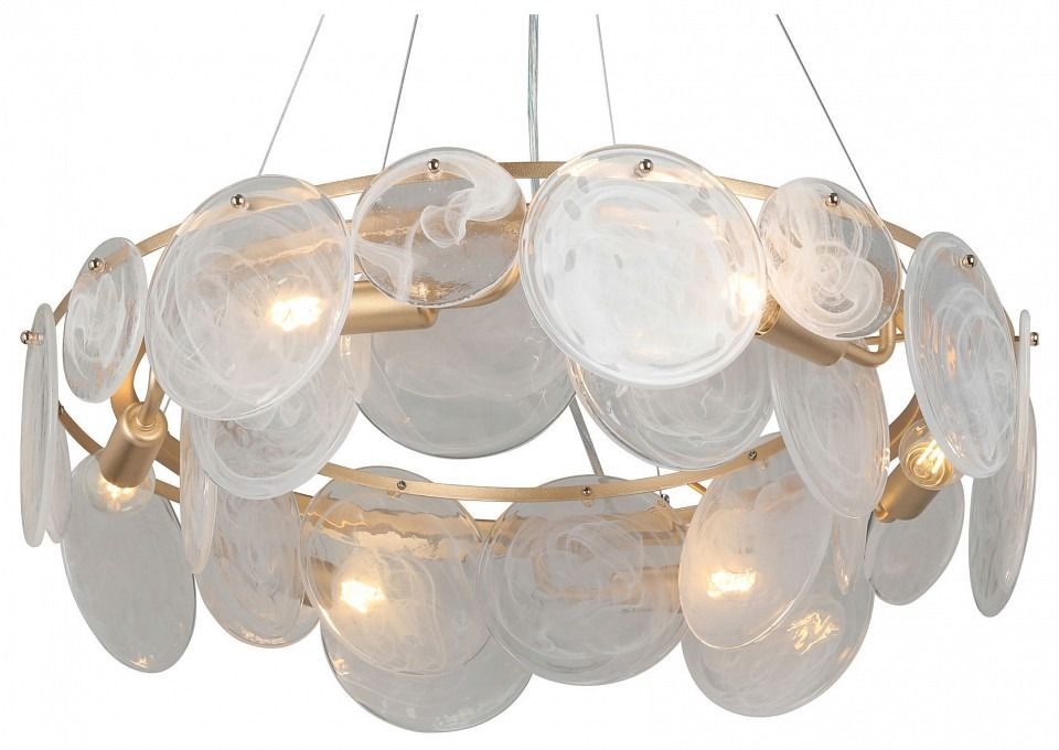 Фото Подвесная люстра Vitaluce V5801 V5801-8/6S VI_V5801-8_6S - интернет-магазин МегаТерем в Москве