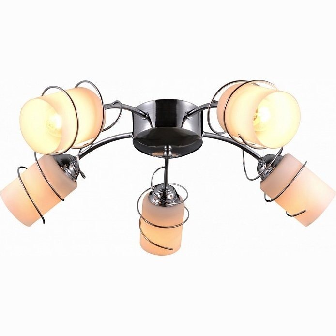 Фото Потолочная люстра Natali Kovaltseva 7510 75108-5C CHROME - интернет-магазин МегаТерем в Москве