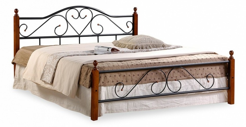 Фото Кровать двуспальная AT-815 TET_5419 - интернет-магазин МегаТерем в Москве