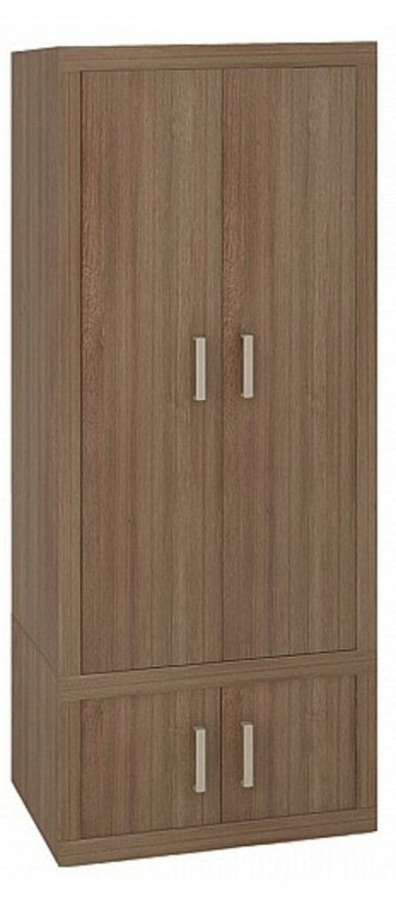 Фото Шкаф платяной Toivo ШК90/60 Д MER_TOJ-SHK-90-60-D-SHSH - интернет-магазин МегаТерем в Москве