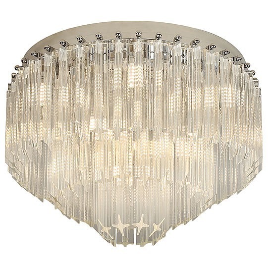 Фото Потолочная люстра Newport AMANDA 8910/PL nickel NWP_M0070645 - интернет-магазин МегаТерем в Москве