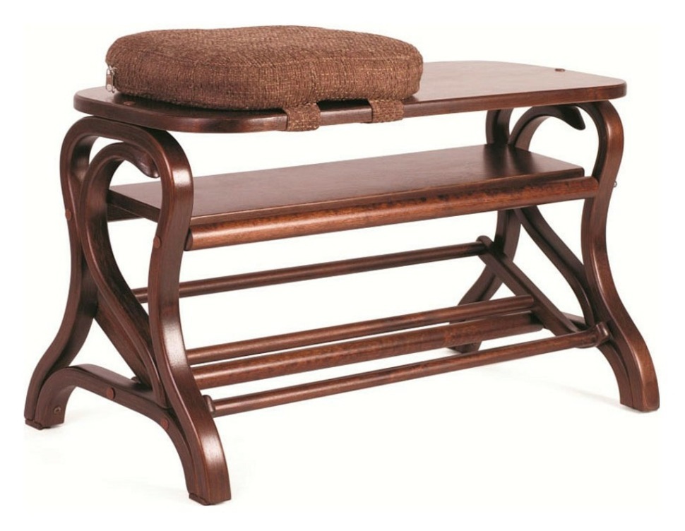 Фото Банкетка-стеллаж для обуви Диана ML_4607130881293 - интернет-магазин МегаТерем в Москве