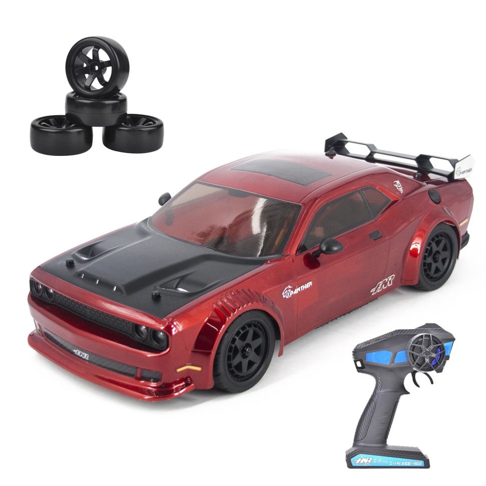 Фото Радиоуправляемый автомобиль HSP / HNR Dodge SRT (колеса шоссейные+дрифт LED фары 1:10 4WD) (H9802-H98248-1) - интернет-магазин МегаТерем в Москве