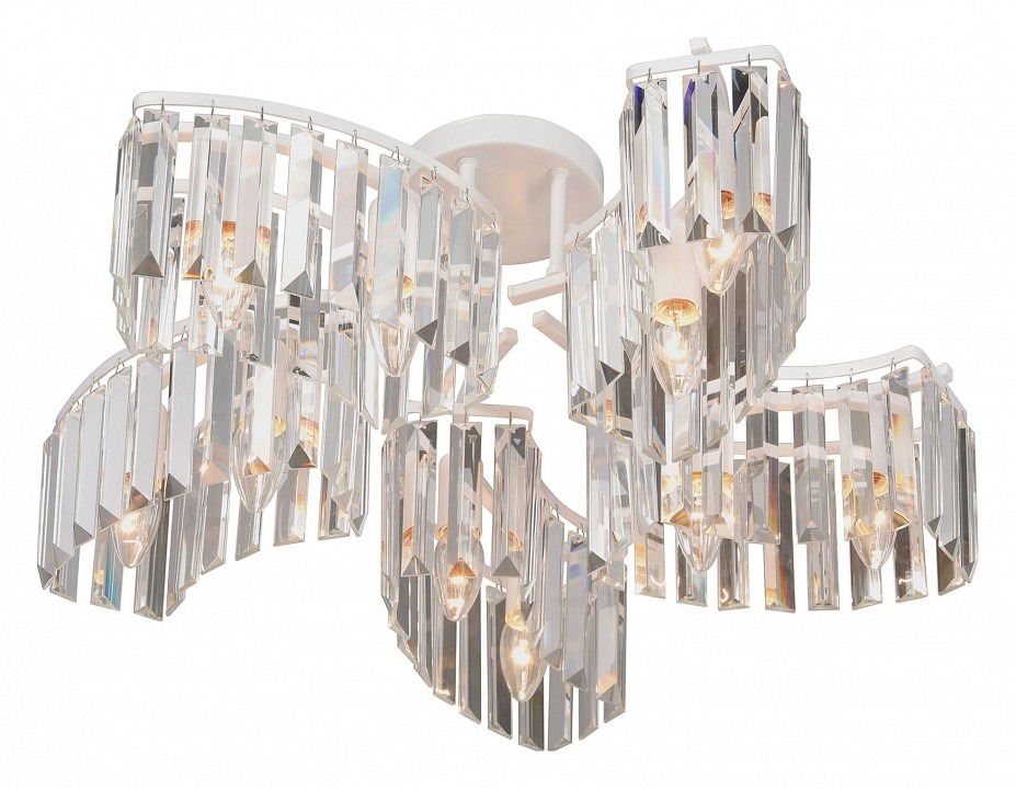 Фото Потолочная люстра Vitaluce V5884 V5884-0/10PL VI_V5884-0_10PL - интернет-магазин МегаТерем в Москве