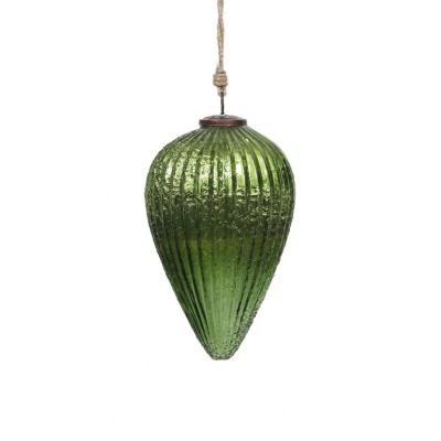 Новогодняя игрушка TD-004B, стекло, green, ROOMERS FURNITURE