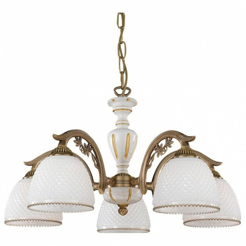 Фото Подвесная люстра Reccagni Angelo 8606 L 8606/5 RA_L_8606_5 - интернет-магазин МегаТерем в Москве