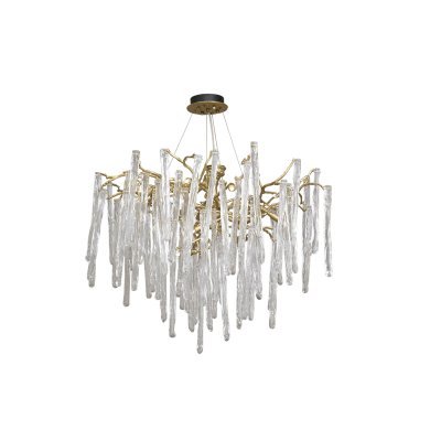 Люстра Asida d.80 h.60см, металл цвет золото (TT-00009377)