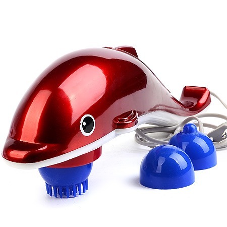 Фото Массажер Дельфин 50Вт 3 насадки (99) - интернет-магазин МегаТерем в Москве