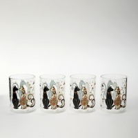 Набор стаканов "парижские коты" из 4-х шт. 360 мл Lefard (887-285)
