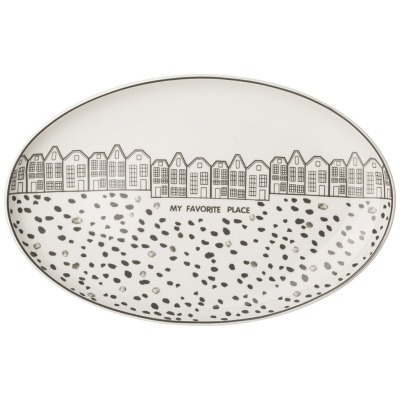 Блюдо овальное lefard love ...