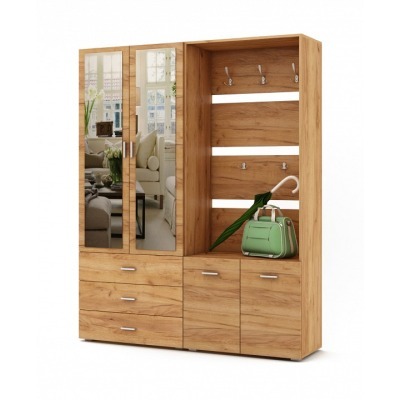 Стенка для прихожей Мартин-2 MAS_PRM-2-DZ