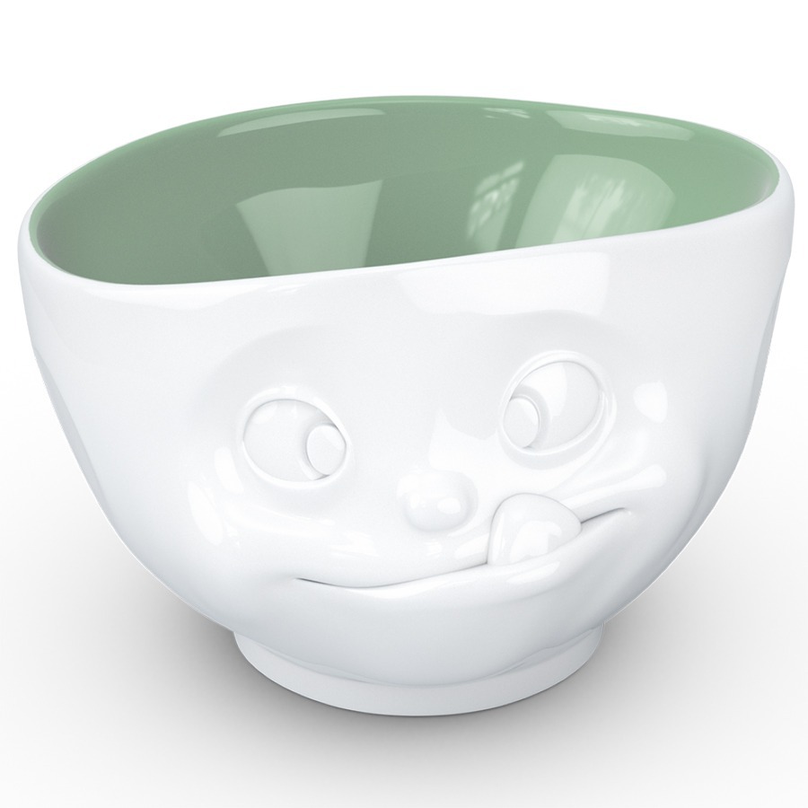 Фото Чаша tasty, 500 мл, белая/хаки (73900) - интернет-магазин МегаТерем в Москве