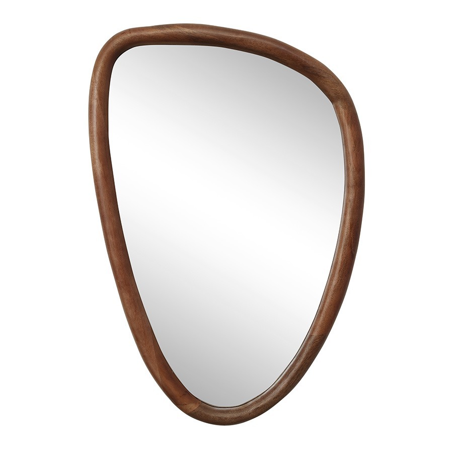 Фото Зеркало настенное torhill, 55х78 см, коричневое (79221) - интернет-магазин МегаТерем в Москве